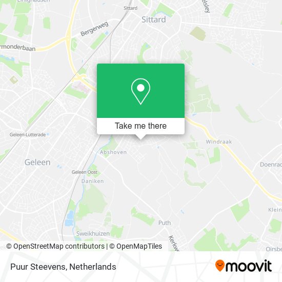 Puur Steevens map