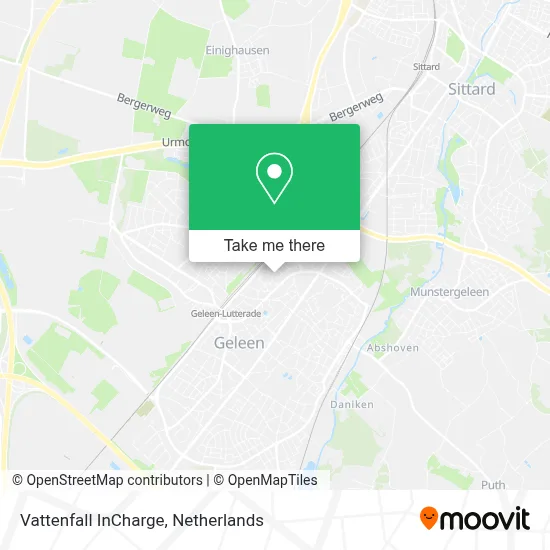 Vattenfall InCharge Karte