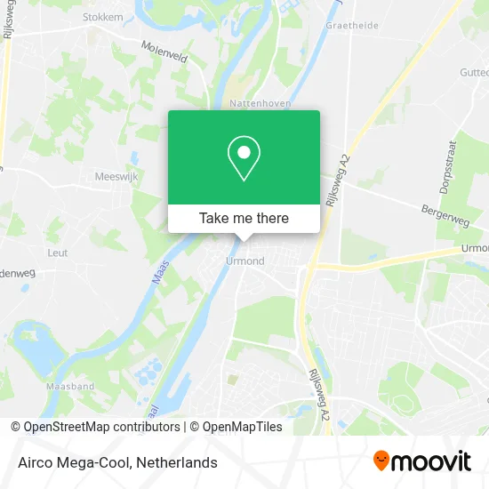 Airco Mega-Cool map