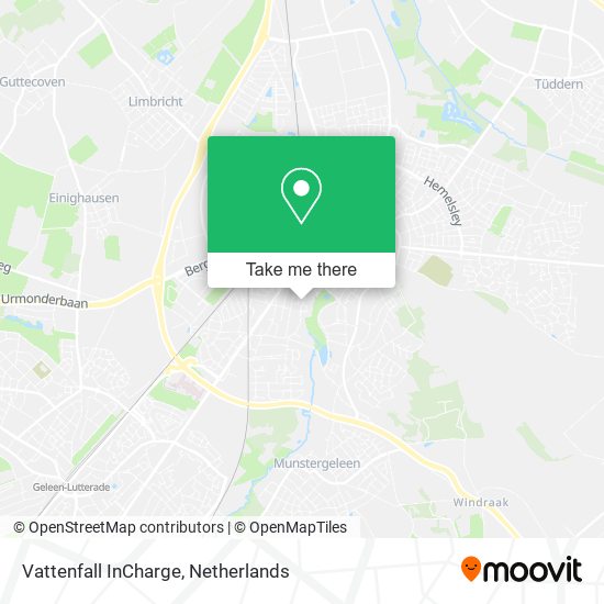 Vattenfall InCharge map