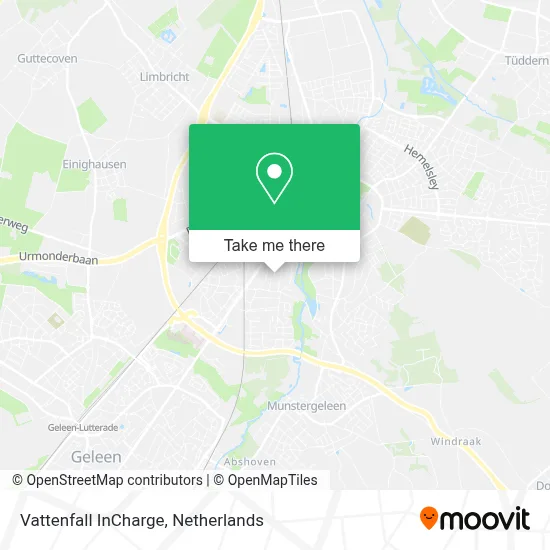 Vattenfall InCharge map