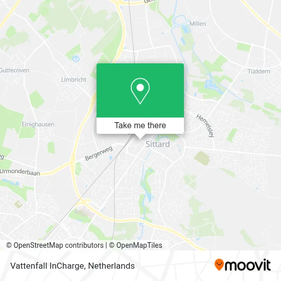 Vattenfall InCharge map
