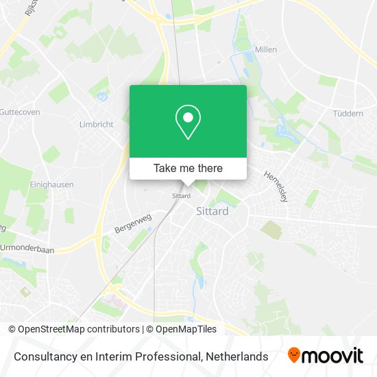 Consultancy en Interim Professional map