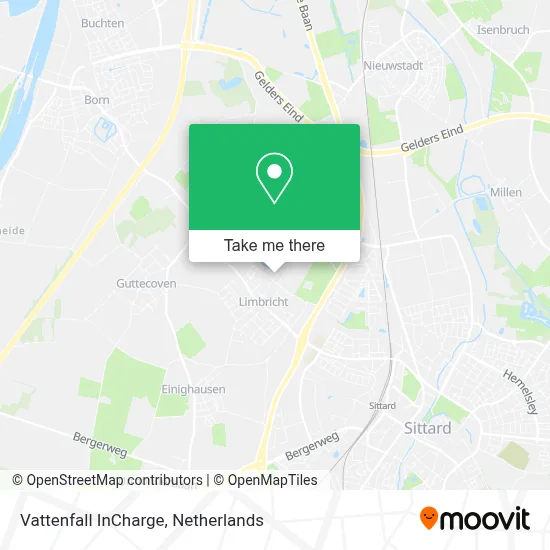 Vattenfall InCharge map