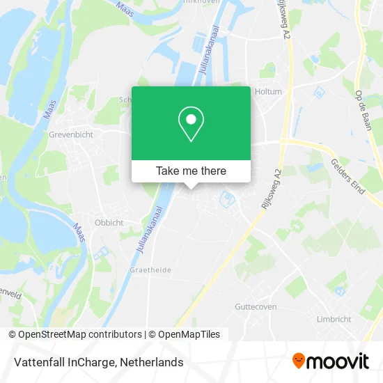 Vattenfall InCharge map
