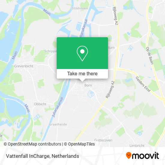 Vattenfall InCharge map