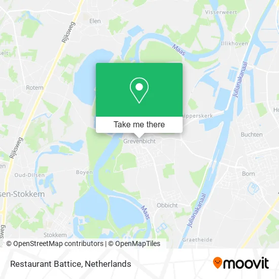 Restaurant Battice map