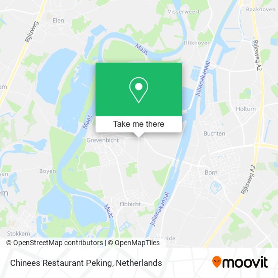 Chinees Restaurant Peking map