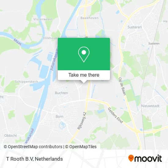 T Rooth B.V Karte