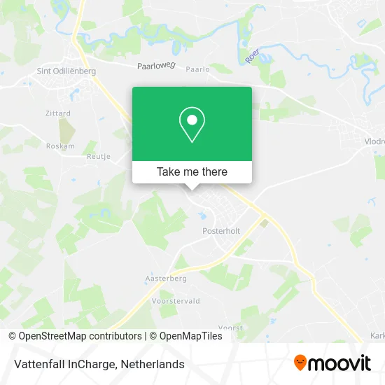 Vattenfall InCharge map