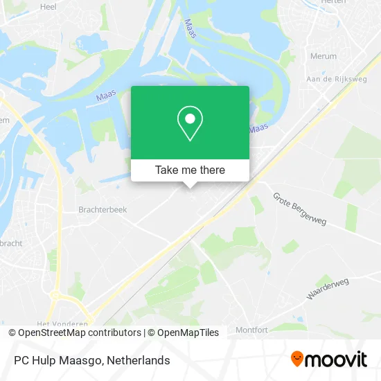 PC Hulp Maasgo map