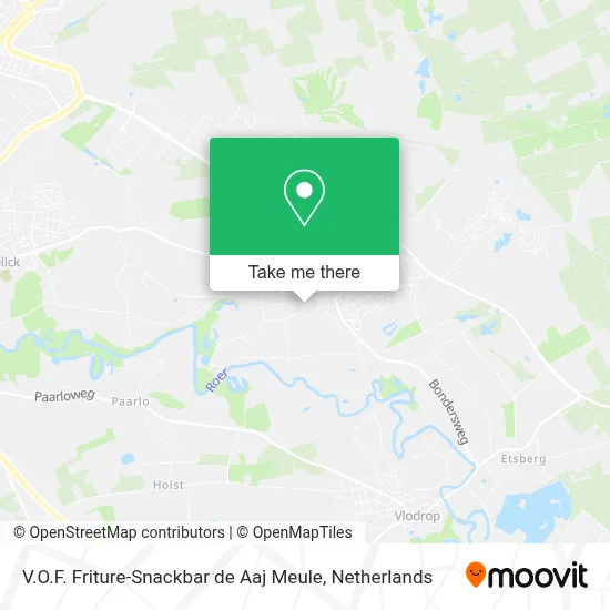 V.O.F. Friture-Snackbar de Aaj Meule map