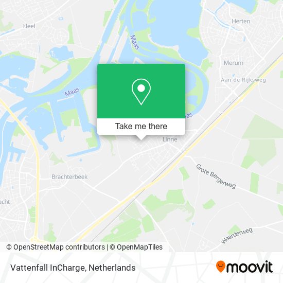 Vattenfall InCharge map