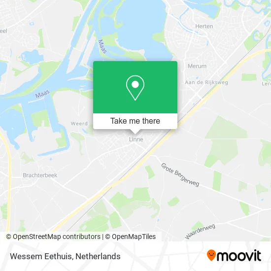 Wessem Eethuis map