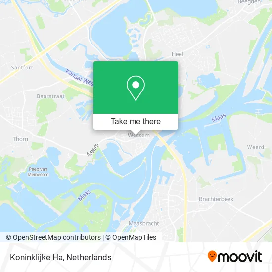 Koninklijke Ha map