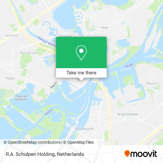 R.A. Schulpen Holding map
