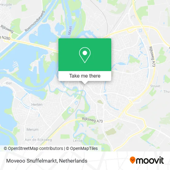 Moveoo Snuffelmarkt map