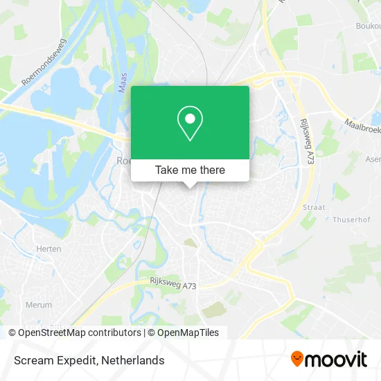 Scream Expedit map
