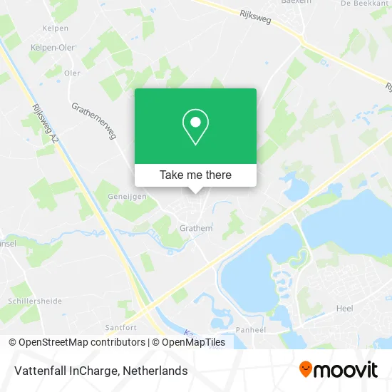 Vattenfall InCharge map