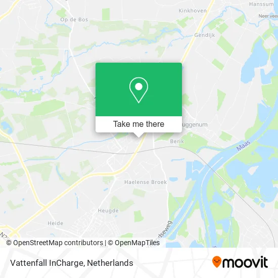 Vattenfall InCharge map