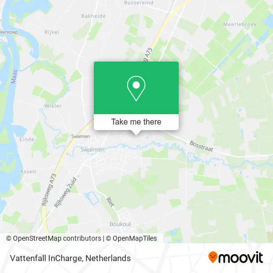 Vattenfall InCharge map