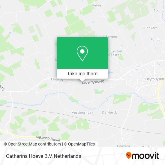 Catharina Hoeve B.V map