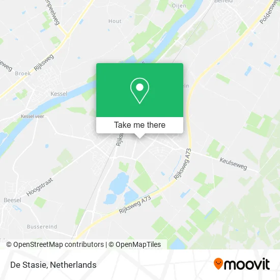 De Stasie map