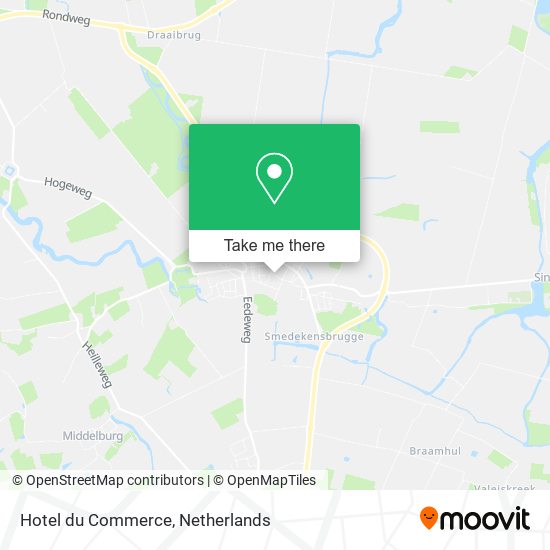 Hotel du Commerce map