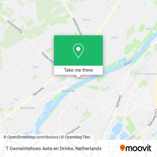 T Gemeintehoes Aete en Drinke map