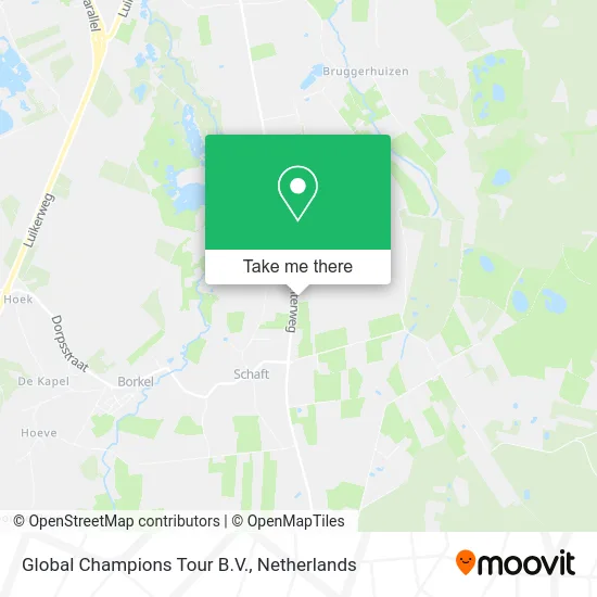 Global Champions Tour B.V. map