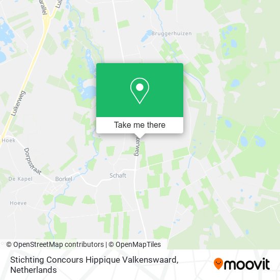Stichting Concours Hippique Valkenswaard map