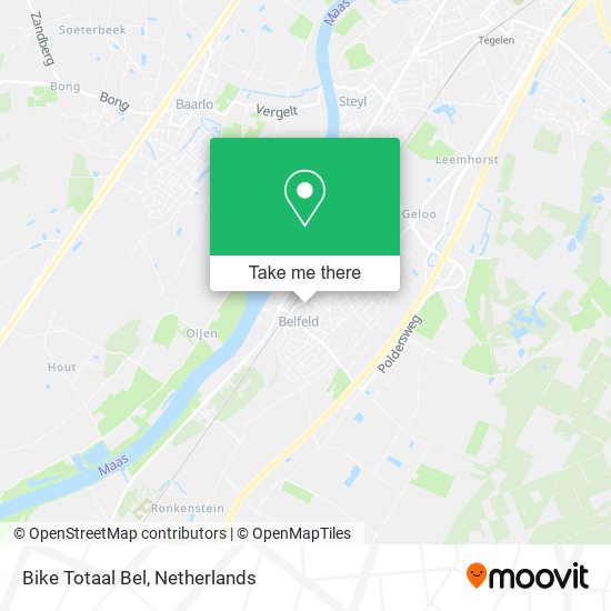 Bike Totaal Bel map