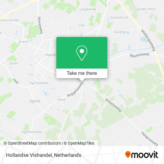 Hollandse Vishandel map