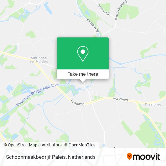 Schoonmaakbedrijf Paleis map