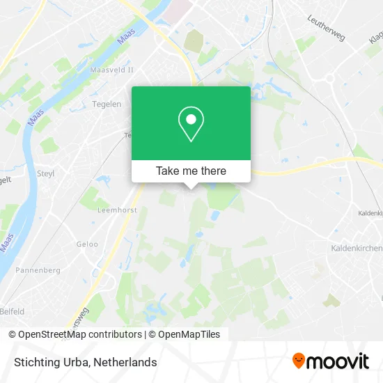 Stichting Urba map