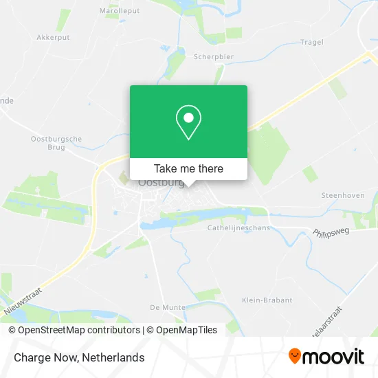 Charge Now map