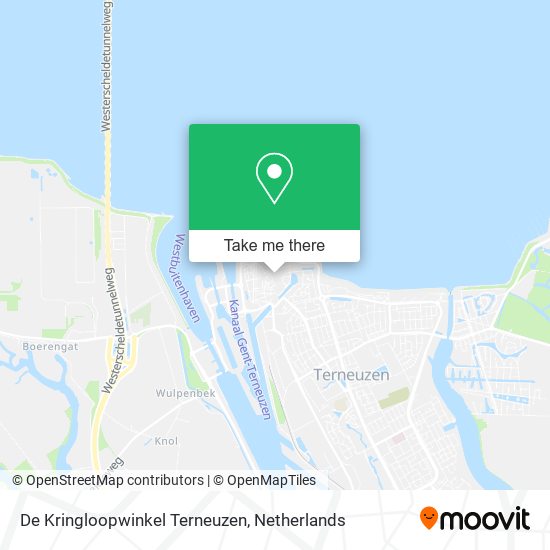 De Kringloopwinkel Terneuzen map