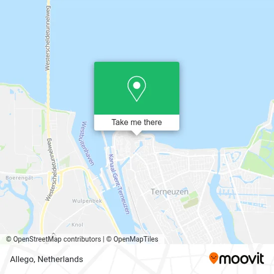Allego map