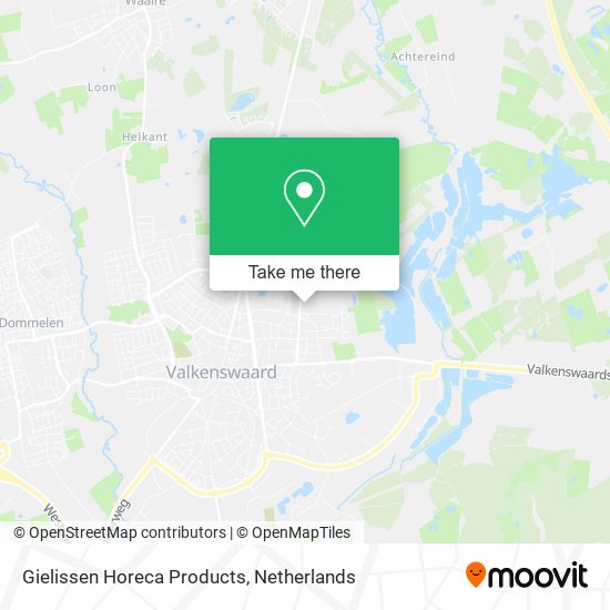 Gielissen Horeca Products map