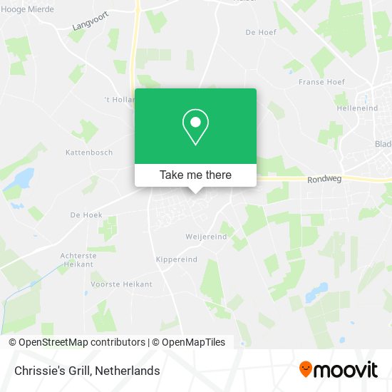 Chrissie's Grill map