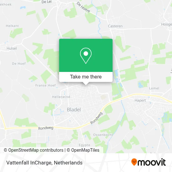 Vattenfall InCharge map