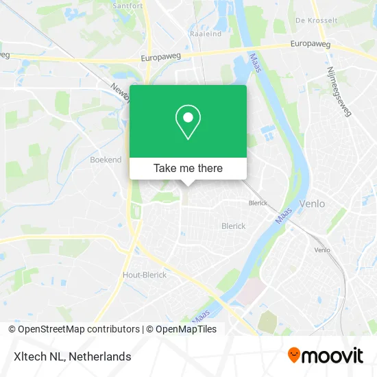 Xltech NL map