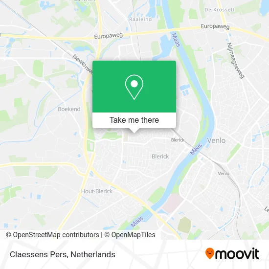 Claessens Pers map