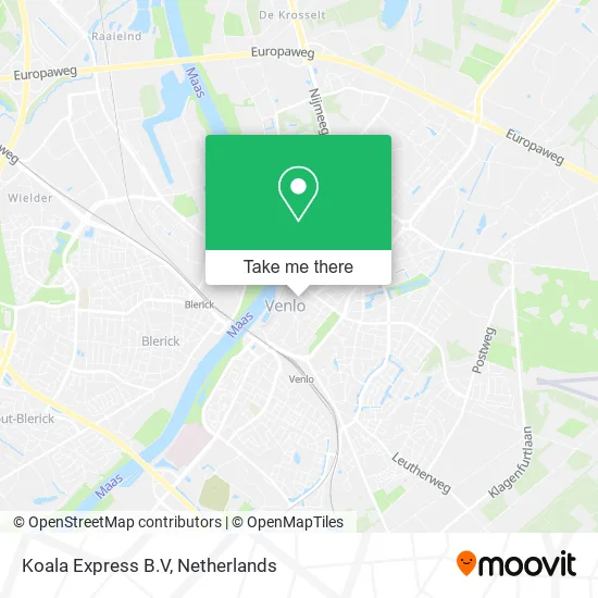Koala Express B.V map
