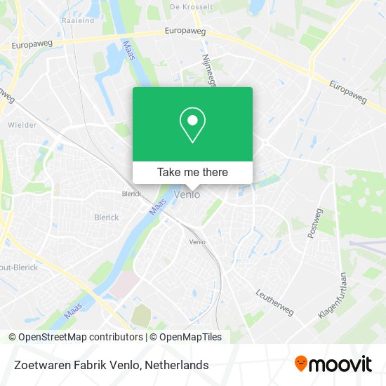 Zoetwaren Fabrik Venlo map