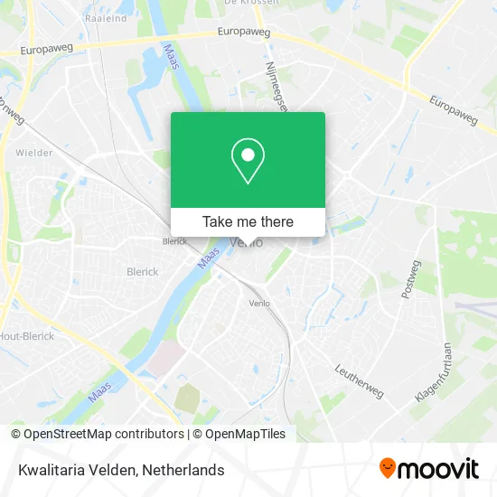 Kwalitaria Velden map