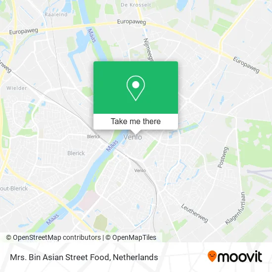 Mrs. Bin Asian Street Food map