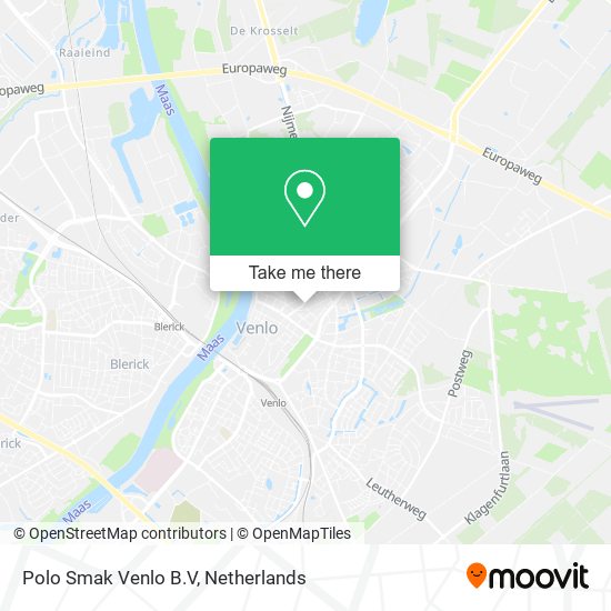 Polo Smak Venlo B.V map