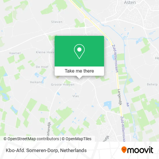 Kbo-Afd. Someren-Dorp map