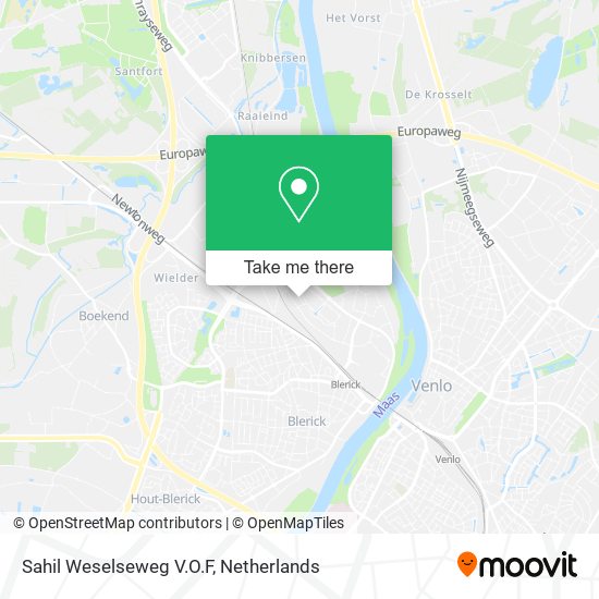 Sahil Weselseweg V.O.F map